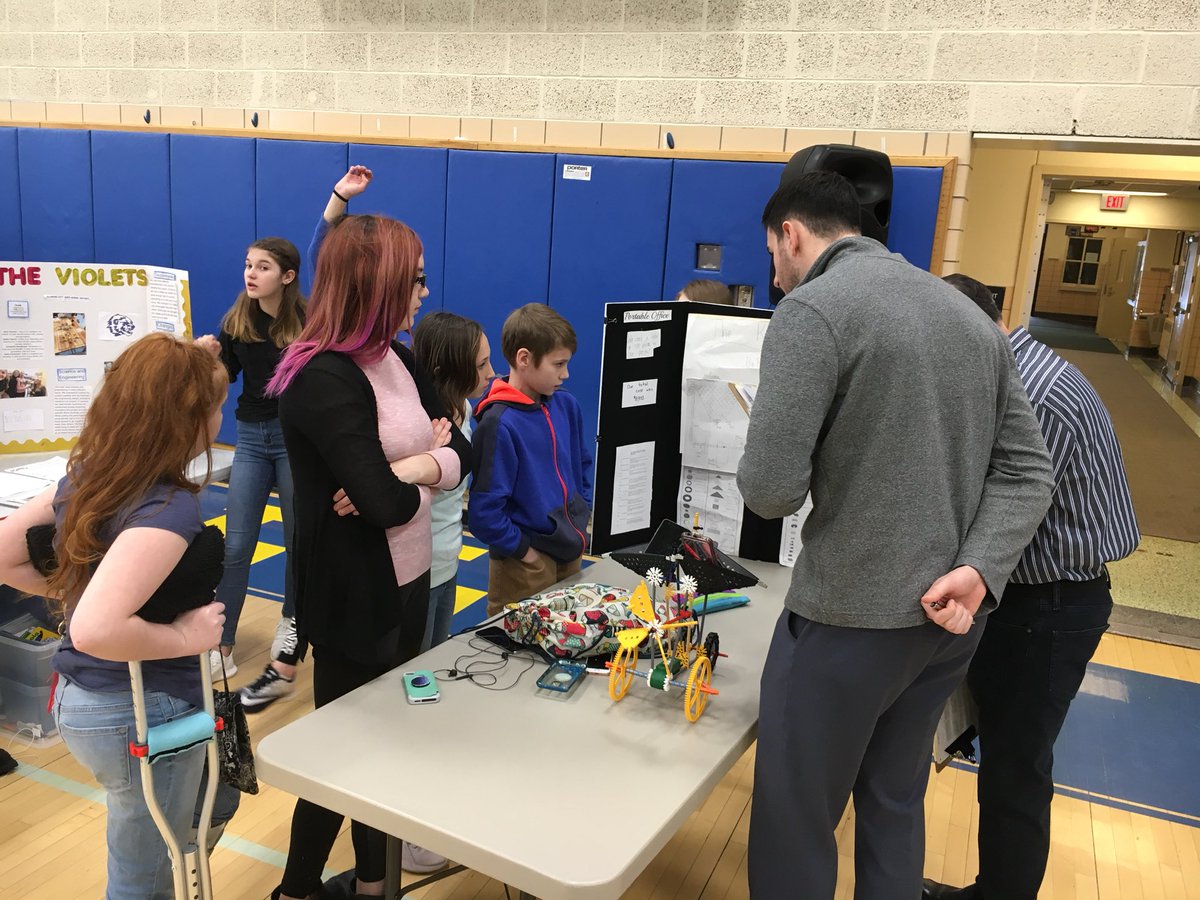ScottSetzenfand's tweet photo. #STEM K’Nex presentation time by @Perry_Hartman 6th graders at Lawrence County competition #EC_Proud #wolverineworkshop creativity communication critical thinking collaboration & problem solving! https://t.co/21cMApBMZR