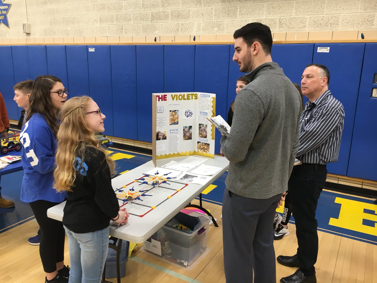 ScottSetzenfand's tweet photo. #STEM K’Nex presentation time by @Perry_Hartman 6th graders at Lawrence County competition #EC_Proud #wolverineworkshop creativity communication critical thinking collaboration & problem solving! https://t.co/21cMApBMZR