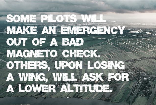 TradeAPlane's tweet photo. Which pilot are you?
#WednesdayWisdom #pilotwisdom #wordsofwisdom #pilotlife #tradeaplane https://t.co/LYOZ5CUPtf