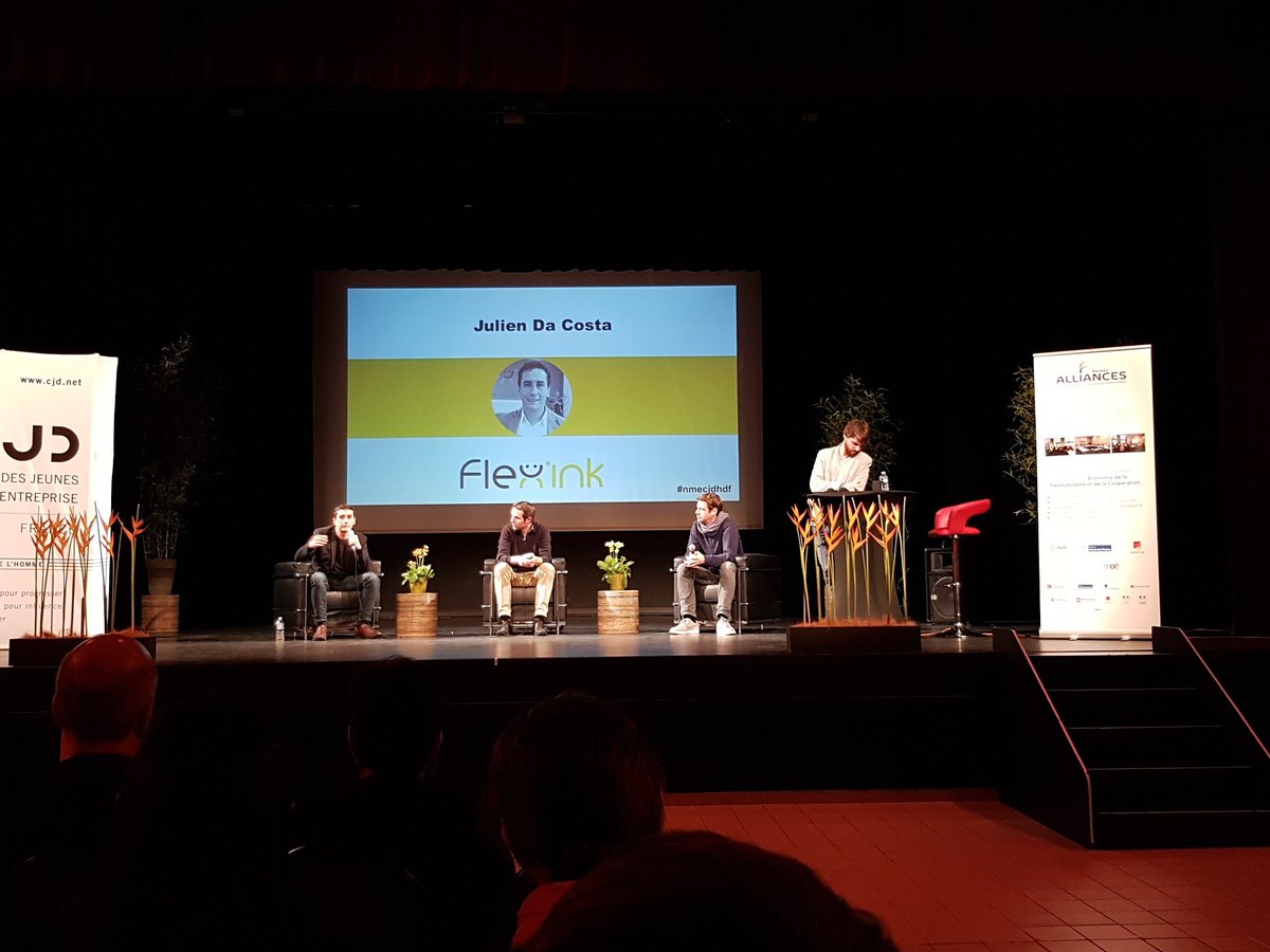 CJDSudOise's tweet photo. Julien Da Costa: Flex'ink une imprimerie qui a pour but d'imprimer le moins possible... objectif #NME : maximiser les effets non intentionnels positifs et minimiser les négatifs... #nmecjdhdf @reseaualliances https://t.co/gq5TAMjrS0
