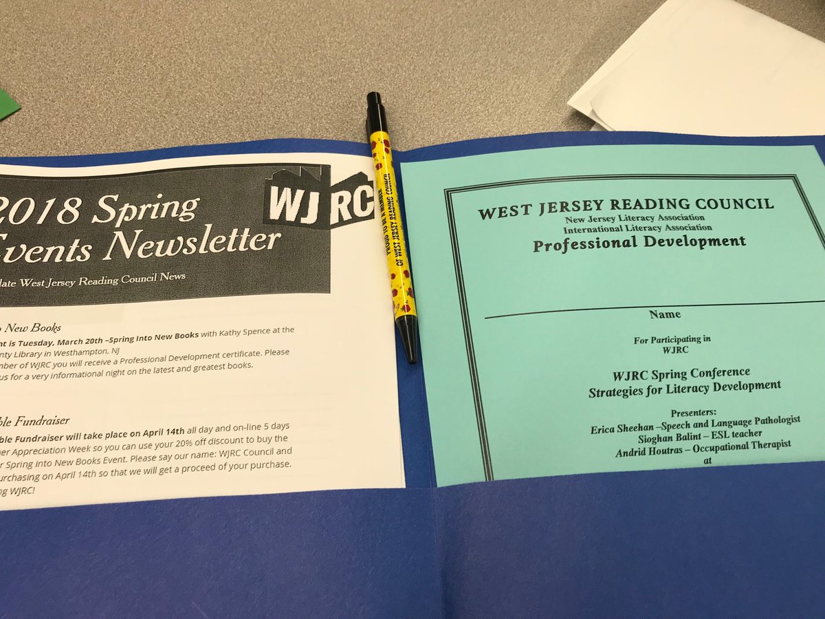 UESfdutton5's tweet photo. Great insights &amp; strategies on literacy development at WJRC PD w/ colleague @WestJerseyReads @K_8Curriculum https://t.co/AQCXEwlG9Z