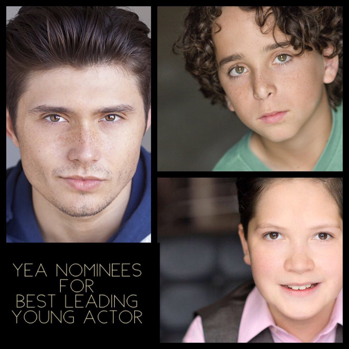 YEAAWARDS's tweet photo. See u April 15th!! .@MateusWard .@drucker_jason .@superaidenland .@TheAvaCantrell .@isabellakairice .@IzabelaVidovic .@OfficialOuts .@Un4gettablefilm .@WonderTheMovie #supportyoungentertainers #youngentertainerawards https://t.co/MH0Cj1PQve