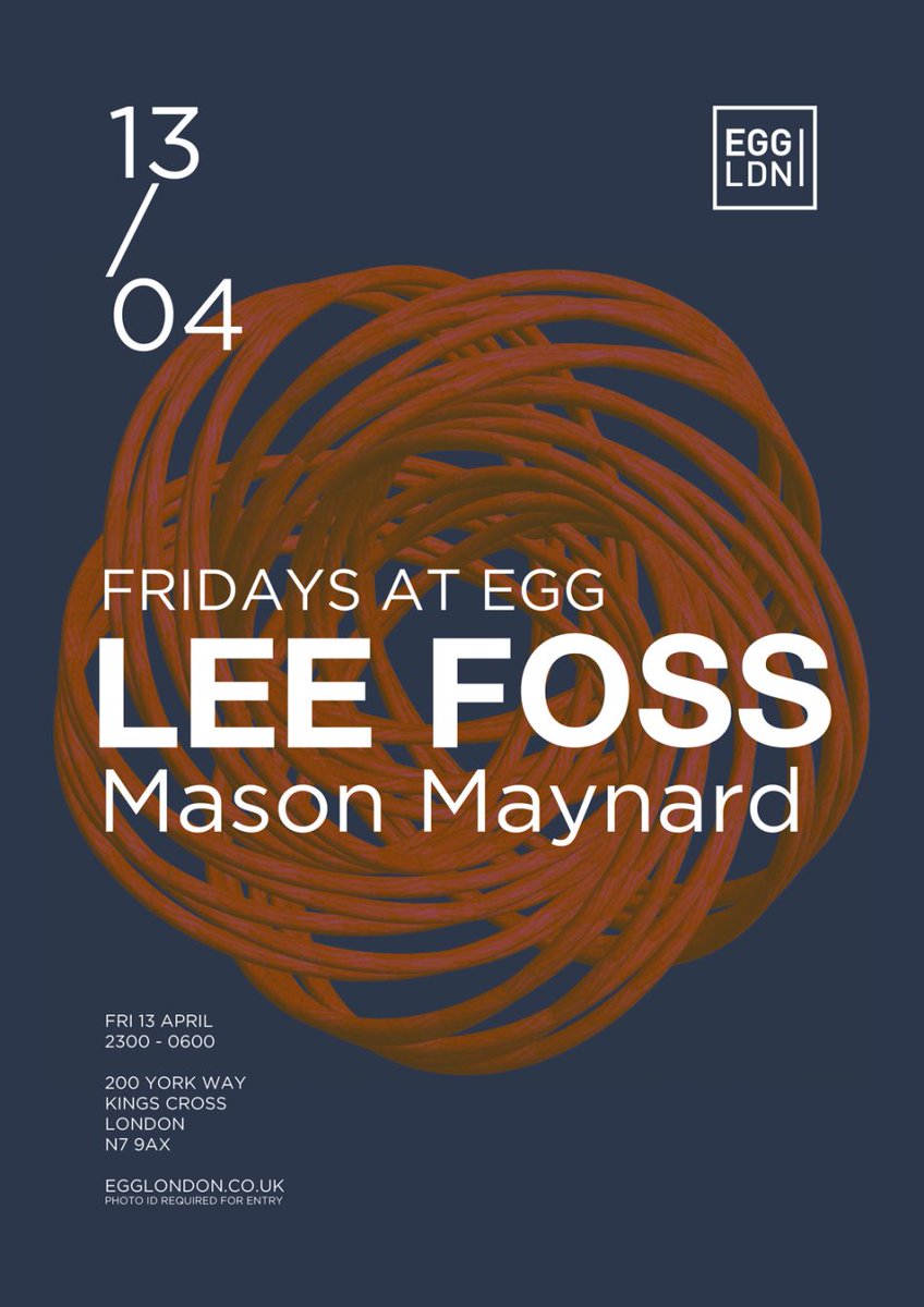 Appetiteldn's tweet photo. Appetite will be hosting the loft at Egg LDN as Lee Foss and Mason Maynard take over the main room. Join us on the top floor as our resident DJs will be bringing the heat 🔥

Tickets - https://t.co/3qR8cn4GX1 https://t.co/gKvedZBQQ1