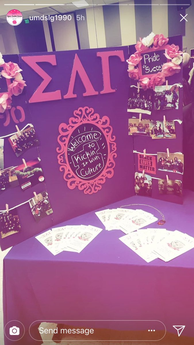 umdslg1990's tweet photo. Yesterday we partnered with @MBSA_UMD and held the first ever Kickin’ It with Culture! Thank you to the 9 organizations who tabled, performed and made this event a success!
Happy Multicultural Heritage Month!
#CultureIsPride #PrideIsSuccess 💕💜 https://t.co/pMk2DULgRT