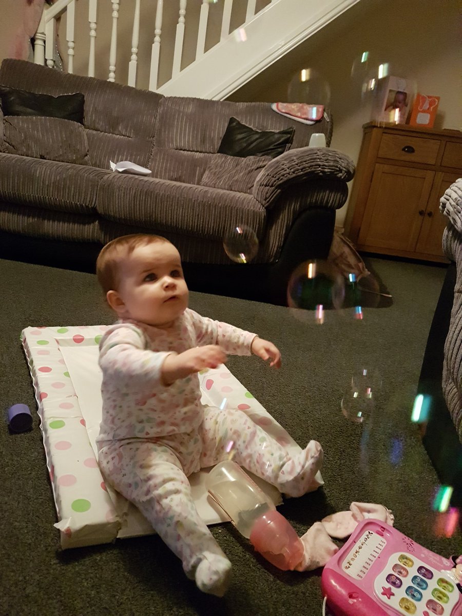 Bubbles are so much fun! X