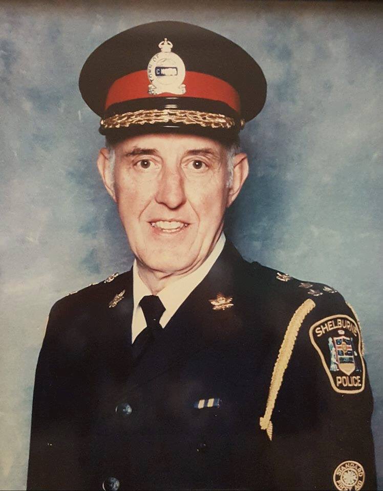 SPSRetiredChief's tweet photo. On Tuesday morning former SPS Chief Carman Lemcke passed away after a brief illness. Carman served as Police Chief from 1957-1993, making him the longest-serving Police Chief  in Ontario. We are deeply saddened by the loss of such a dedicated and professional leader. https://t.co/QjaPiNz9PR