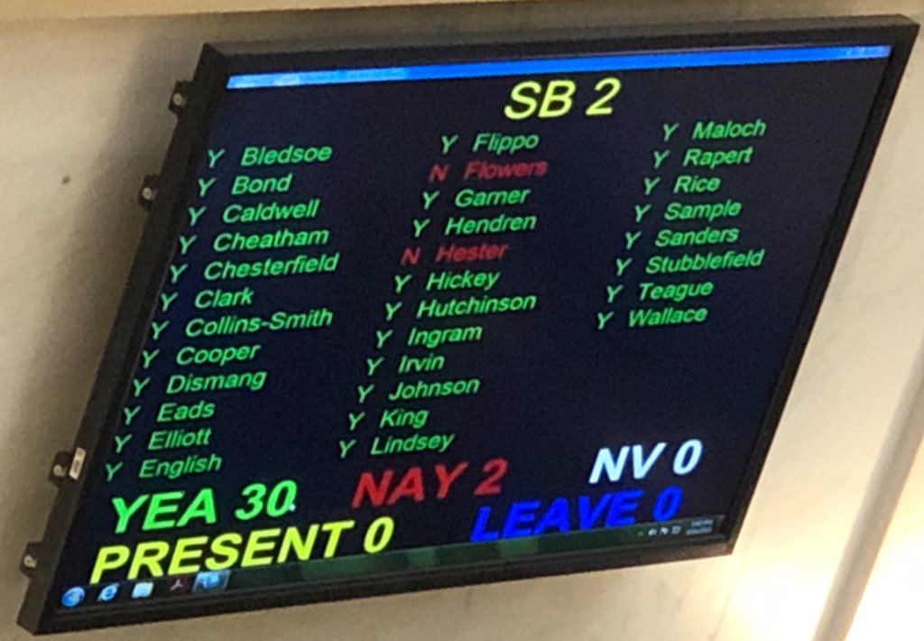 LisMathews's tweet photo. #Arkansas Senate Bill 2, the PBM Licensure bill, passes the senate! #BehindTheRxCurtain #arpx https://t.co/cumi2V0u9X