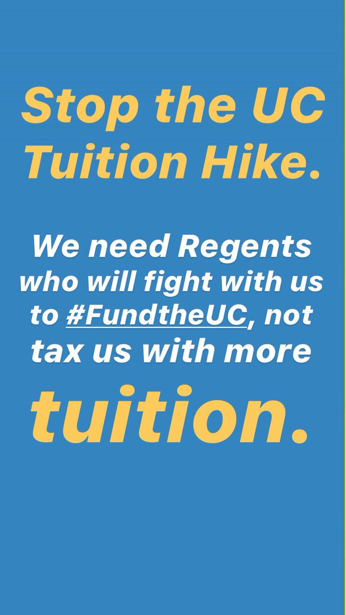 Rise (@risefreeorg) on Twitter photo We've made hundreds of calls to legislators and regular trips to Sacramento this semester. We need <a href="/UofCalifornia/">University of California</a> Regents who will join us, not raise tuition before the state budget is set. We've made hundreds of calls to legislators and regular trips to Sacramento this semester. We need <a href="/UofCalifornia/">University of California</a> Regents who will join us, not raise tuition before the state budget is set.