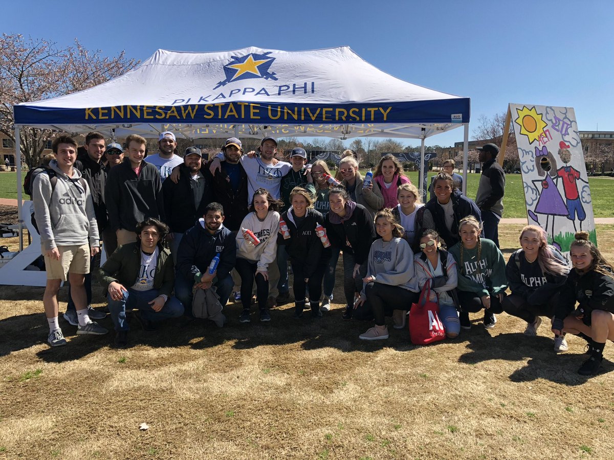 KSUPiKapps's tweet photo. Had a blast raising money for good causes! #PieAPi https://t.co/VppXN6faTI