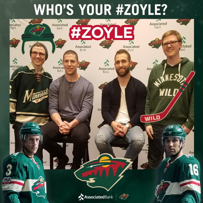AssociatedBank's tweet photo. Whether you're at the game or at home, watching hockey w/ your best friend is the best! Tag &amp; share your #zoyle picture! #mnwild
 https://t.co/8iTHZh5FGn https://t.co/e97ari24tU