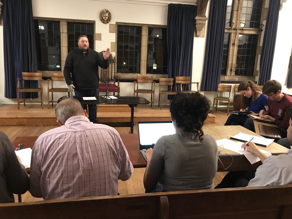 UCMBPJ's tweet photo. Happening now! UCM vs. Durham University Debate! Be sure to stick around for more live coverage! 🇬🇧🐴 https://t.co/Gqaxsl4R3y