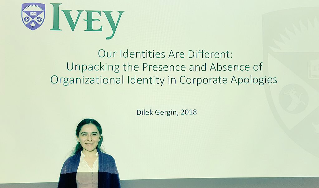 IveyPhD's tweet photo. Congratulations to our Strategy PhD Candidate Dilek Gergin for successfully completing her thesis defense today!  
#phdlife #thesis #strategy https://t.co/Vwf2OAaZxt