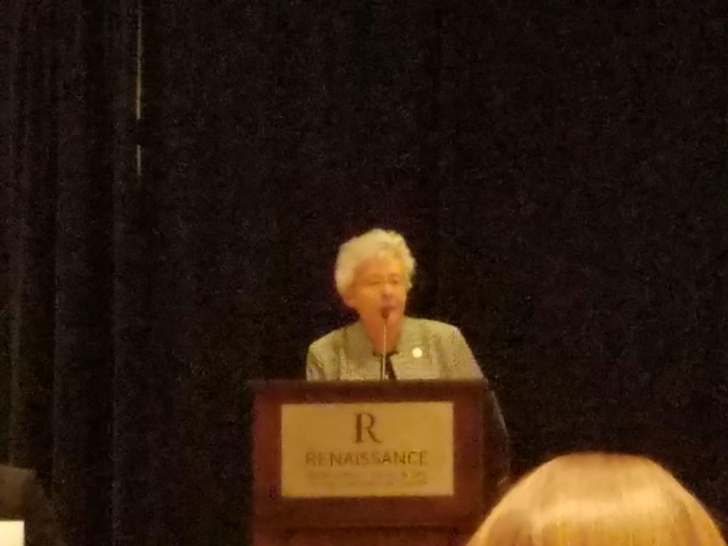 Alabama Computer Science Summit with Governor Ivey. #al-cs @DeshlerHS <a href="/DARRYLAIKERSON/">Darryl Aikerson</a> <a href="/russ_tate/">TATE, RUSS TATE, RUSS</a>