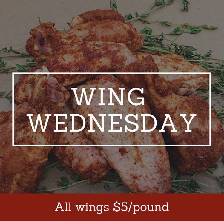 MeatcraftPM's tweet photo. Today is WING WEDNESDAY!
We got a variety of fresh marinated wings or regular if you like to season them yourself.
Swing on by🐓 https://t.co/CnO4FZt4gJ