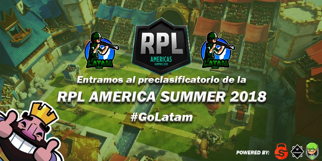 Gracias a todos por el apoyo ahora vamos por mas! Nos veran en la nueva edicion de la RPL AMERICAS SUMMER 2018! Somos uno de los primeros 20 equipos! Sueño Cumplido! Gracias a los administradores por aceptarnos!!  <a href="/RPL_es/">RPL ES</a> <a href="/eldoc2828/">El Doc</a> <a href="/karlitoss__/">kArLiToSs 🇪🇸</a> @CR_Memo18 <a href="/SocialSecOrg/">SocialSec</a> #GoLatam