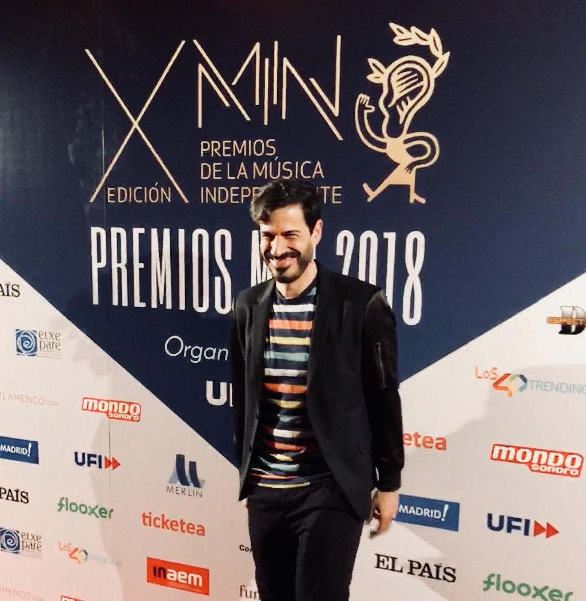 thehumanmusic's tweet photo. Llegando a los premios de la música independiente! #humanrocks
 @PremiosMIN   @thehumanmusic https://t.co/rLkpRjyaXD