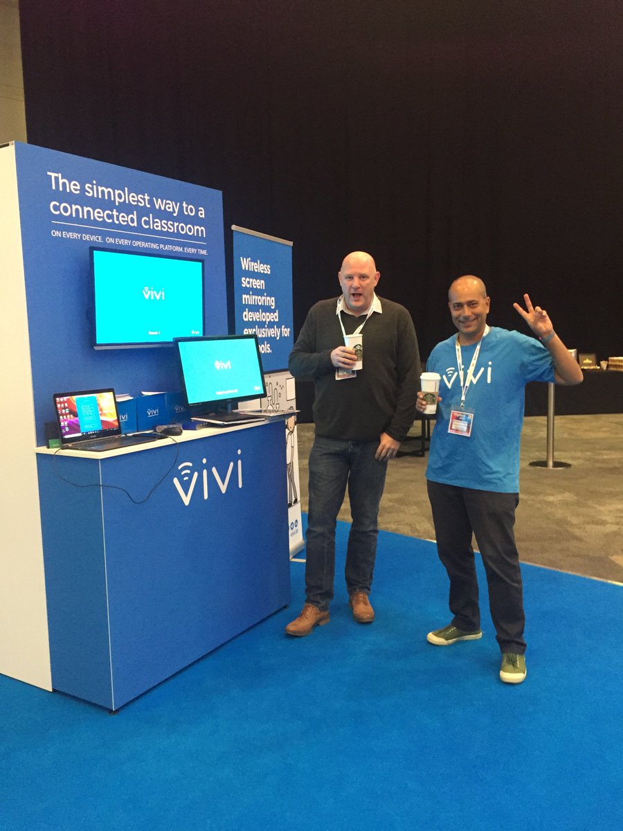 ViviEducation's tweet photo. Reminiscing about our time @Jisc. See you next year! #TBT #edtech #digifest18 https://t.co/imm57TBww1