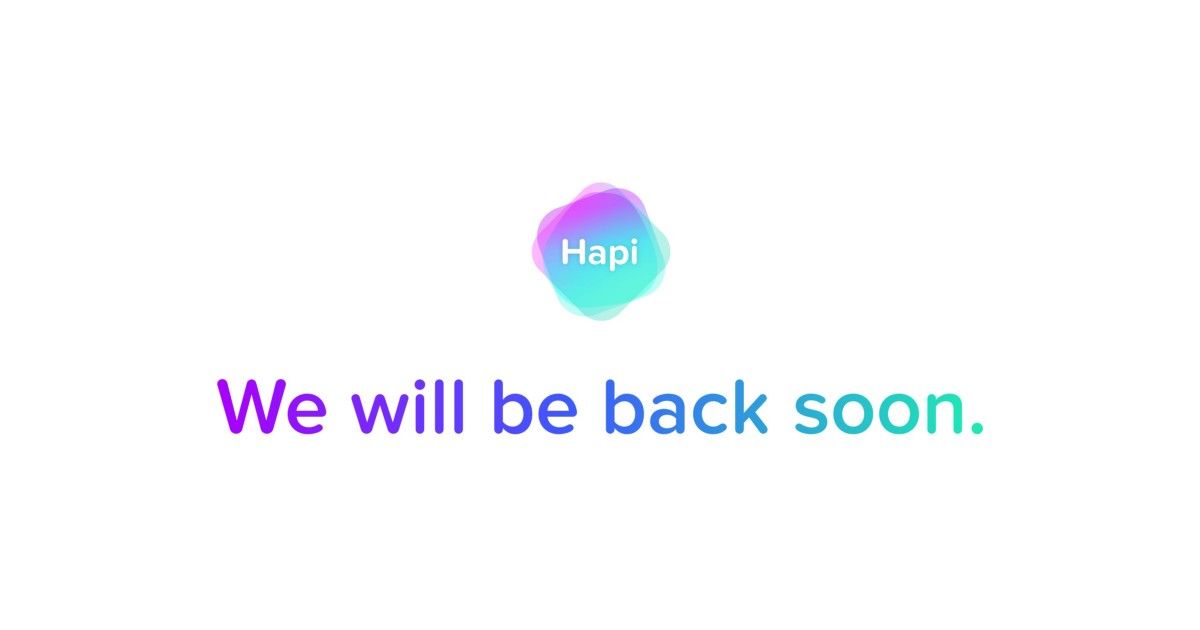 gethapi_co's tweet photo. Hapi is taking a break while we transition into our next chapter.

Read more in the link attached: https://t.co/ztD0ypf3Ll https://t.co/IDbv8pSjxe