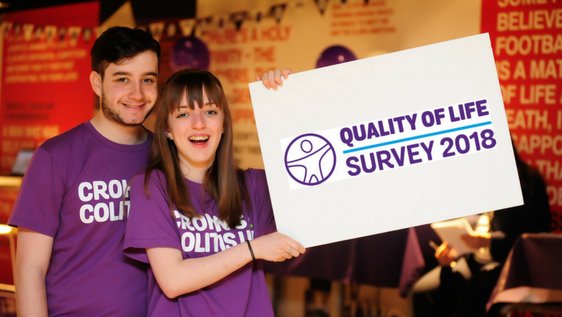 CrohnsColitisUK's tweet photo. Who cares about life with #Crohns and #Colitis?
We do. And we want you to tell us all about it...
Take part in our 2018 survey: https://t.co/MuAQsGJmoT https://t.co/u9K01eN7Hw
