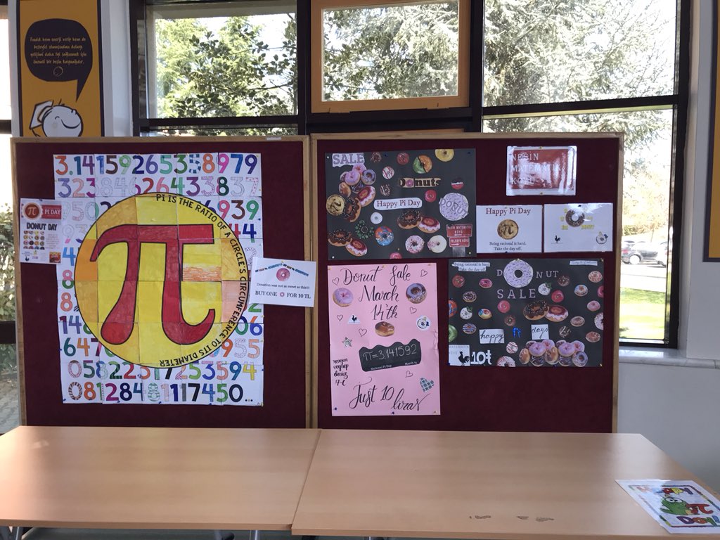 edaydemir's tweet photo. #PiDay2018 #EatforaGoodCause Her zamanki gibi @krispykreme satisindan elde edilen gelir @Mat_Koyu ne!! @vkvkoio #KocMathWeek18 https://t.co/ksuq3Fefdr