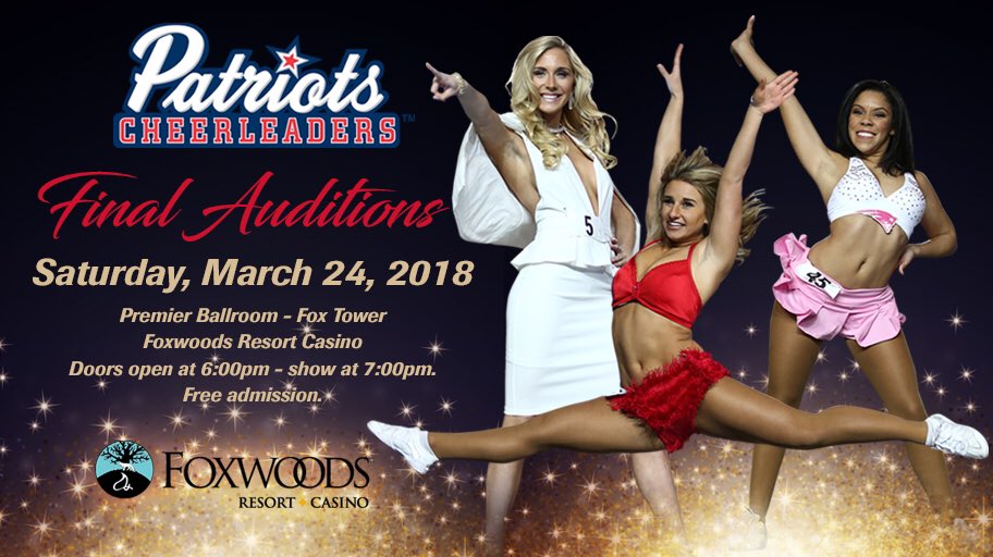 PatsCheer's tweet photo. Come watch the show Saturday March 24th @FoxwoodsCT! https://t.co/2R2SyU70WU