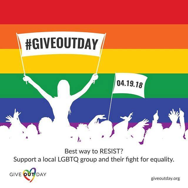 SAVE THE DATE: Pride for Youth &amp; Long Island Crisis Center will once again be participating in #GiveOUTDay 🌈 on 4.19.2018! Wondering what Give OUT Day is all about? It's a national day of giving to the LGBTQ community, and an opportunity to support life-saving organizations …