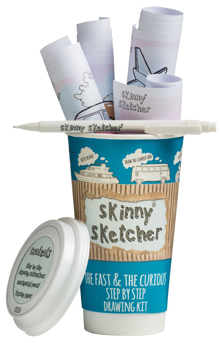 Who wouldn't want to learn how to draw a tractor? Pick up a Skinny Sketcher drawing kit from the farm shop <a href="/SavagesBlewbury/">Savages Blewbury</a> Oxfordshire and keep your budding artist busy over the Easter holidays.