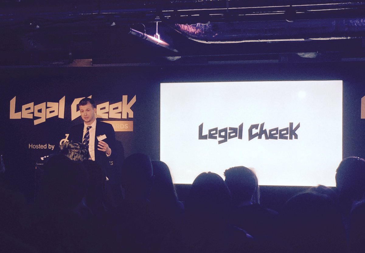 magk7588's tweet photo. We're at the Legal Cheek Awards. Keep your fingers crossed for @CMSUK_Graduates - nominated for best use of social media &amp; best client secondments 💪😁 https://t.co/xLw78z9OTh