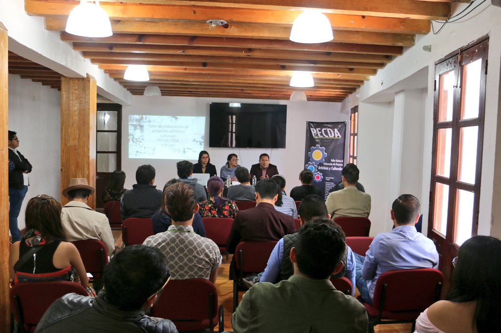 Olaff111's tweet photo. Como parte del Programa de Estímulos a la Creación y al Desarrollo Artístico, arrancamos en el #CCRealDelMonte los Talleres Básicos Regionales de Elaboración de Proyectos Culturales, los cuales se impartirán en 15 municipios de nuestro estado a partir de hoy hasta el 7 mayo. https://t.co/TT6ku2i7E9