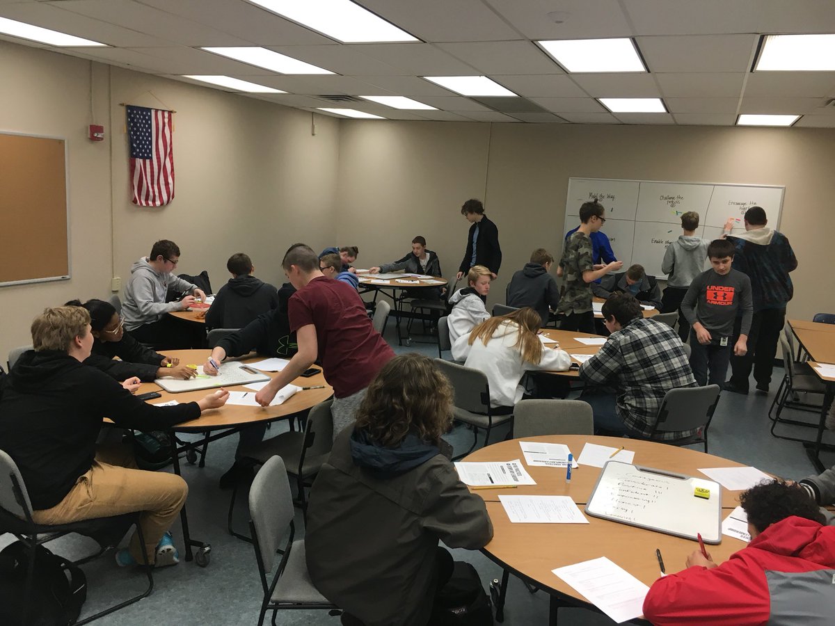 heather_pitzer's tweet image. Exploring leadership traits and skills in Engineering English 10. #individualreflection #groupdiscussion #analyzingdata #annotations #nonfiction #ethos