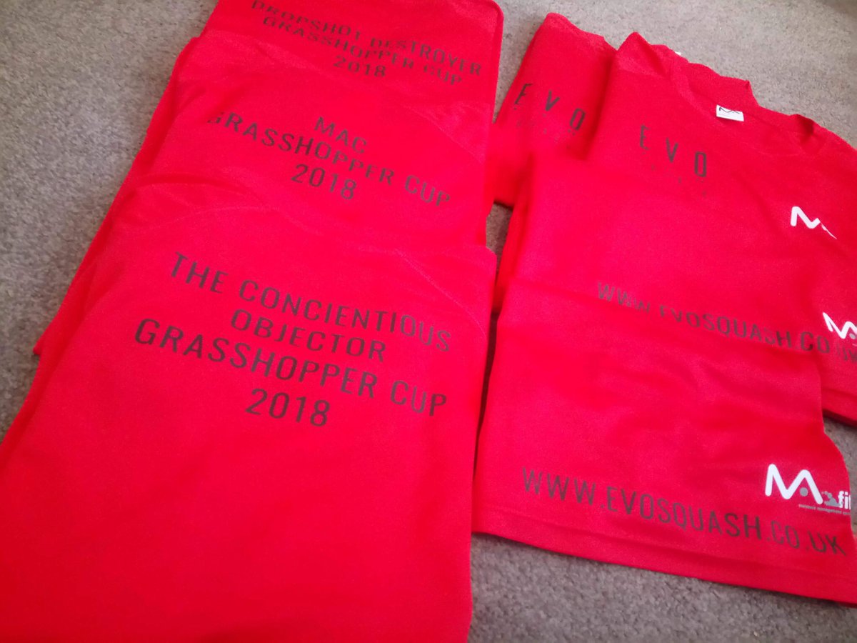EVO_squash's tweet photo. Team kit ready for the Brits heading to the @grasshopper_cup keep an eye out for the boys in the crowd. @PSAWorldTour @MANTISsport @DarylSelby @RamyAshour @SquashTV @pjsquash @joeybarrington 
Get in contact for details. #evoleyourgame #evolveourgame https://t.co/cEOTOuPmKg