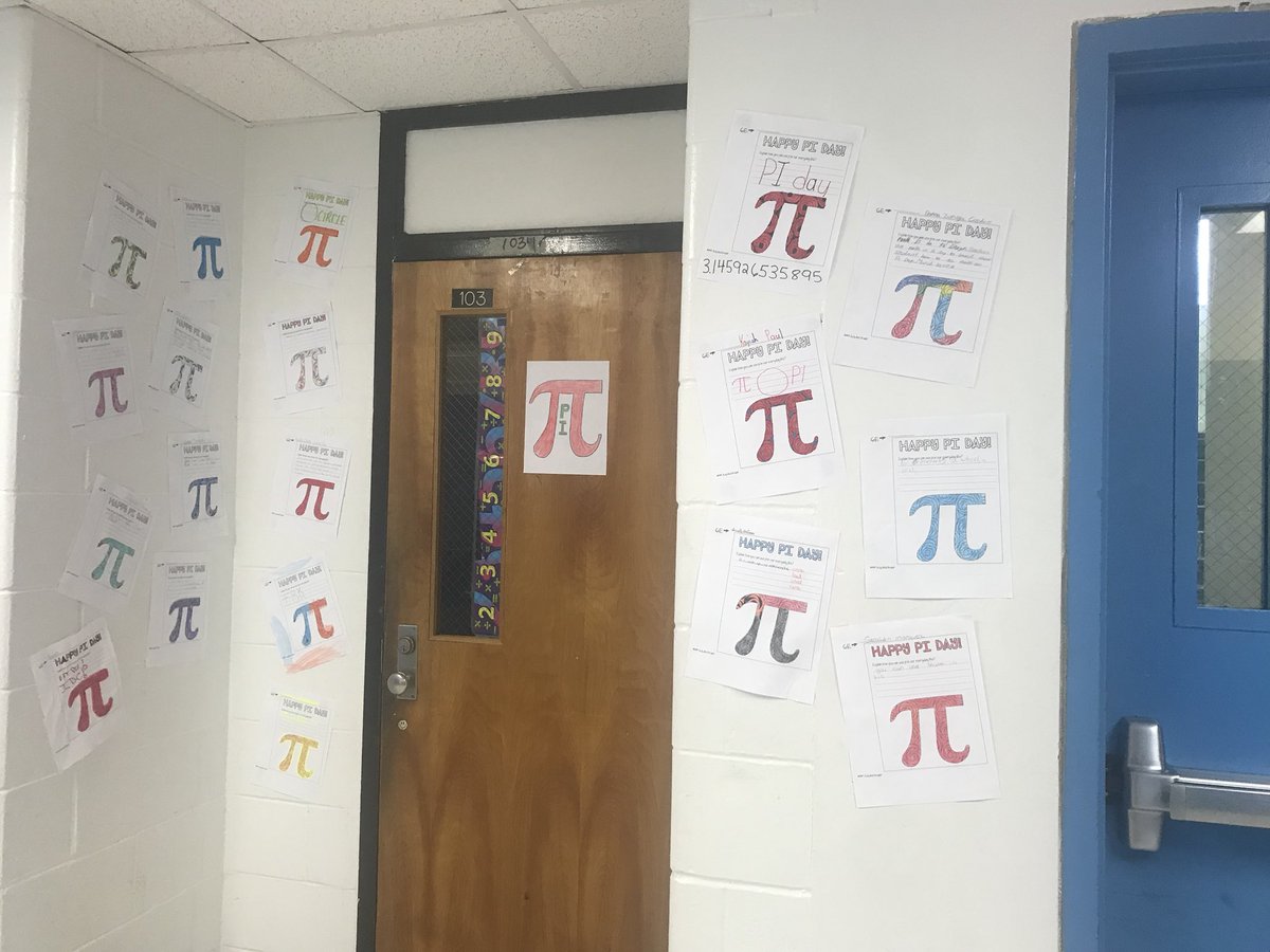 jackiephilhower's tweet photo. Pi day madness at #mlkmiddleschool!
Thank you to all the staff who helped make today an incredible day for the kids! 💜 #risingup @Asbury_ParkSD @skgray1 @DrRaShawnAdams @Gerbs10 @ZDelOrbe @MsHayesAP @Alihoff13 @Eze314AP happy pi day birthday Mr. Schneider! https://t.co/Eyxu6eeuvY