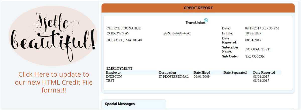 700CreditLLC's tweet photo. 700Credit is pleased to announce our new HTML Credit Report format!  We have made it much easier to read and locate the data you are looking for.  

If you have any questions or to enroll, please contact us today at support@700credit.com or  866-273-3848. https://t.co/jM6MVa5U8S