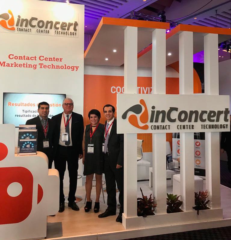 InconcertCX's tweet photo. ¡Visítanos ahora en nuestro stand de @IMT_ Global Connection Forum! #GlobalCF2018 https://t.co/LjiV3SCJFy