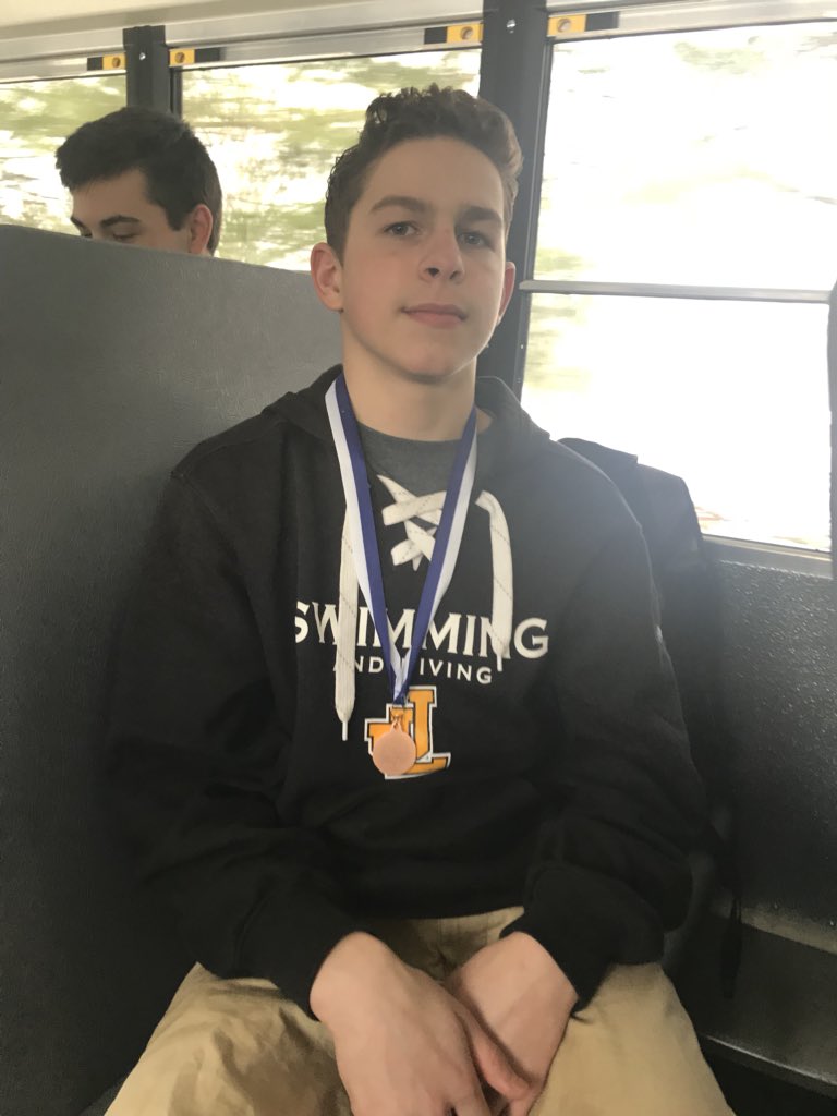 MilfordCTSwim's tweet photo. Congrats to all of our state swimmers on an awesome end of the season! A special congrats to Edward for placing 6th overall in the 200 free and for breaking our 50 free record of 23.60 from 1980 with a 23.52!! 🏊🏼‍♂️🏅 @JLHSAthletics https://t.co/wP9jakhHfX