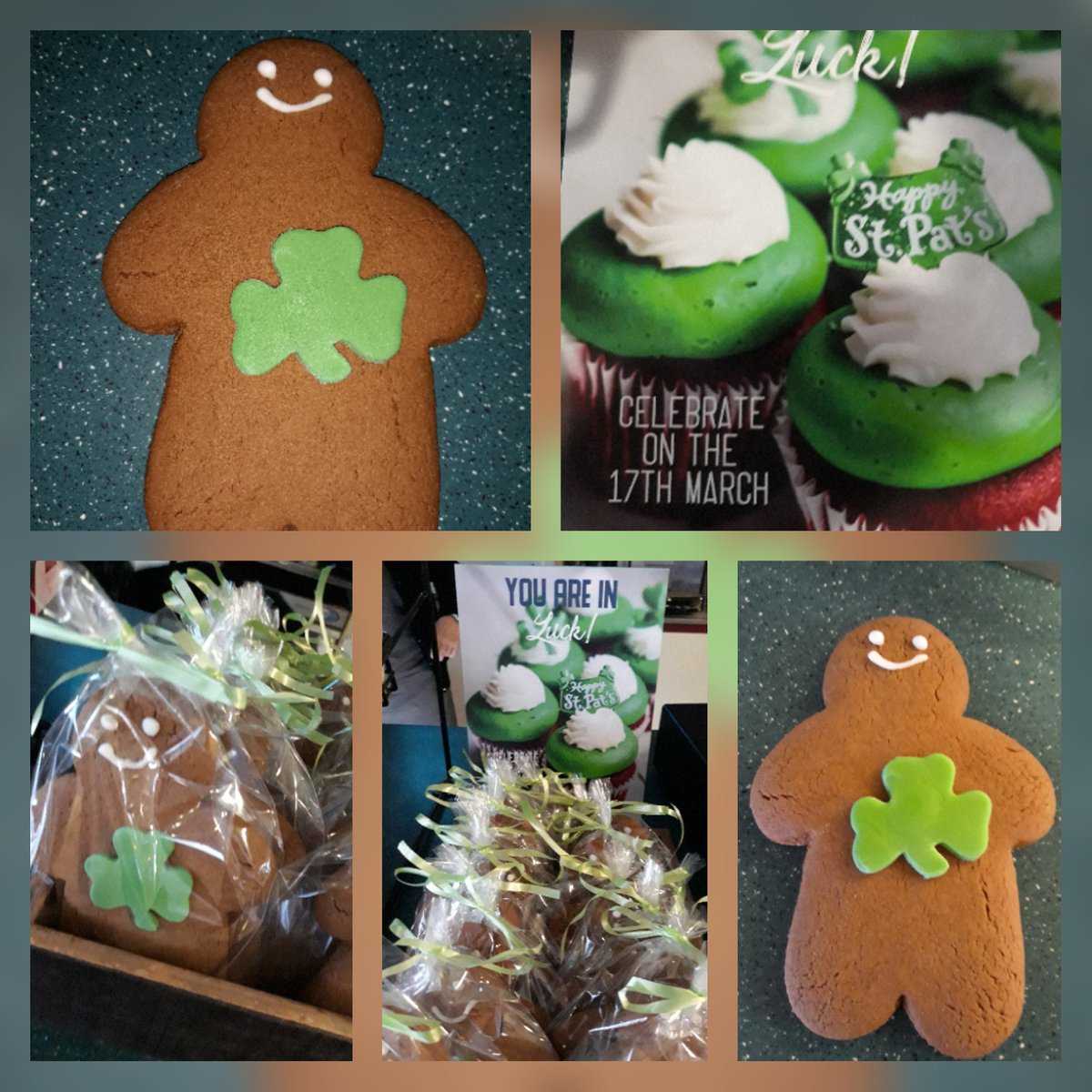 Cateringculham's tweet photo. Limited time in Costa coffee.... #gingerbreadmen @stpatricksday ☘ #paddydays #17thmarch2018 https://t.co/iERjYqVVHW