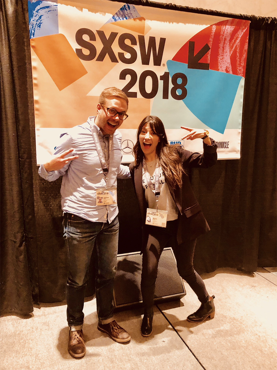 pachasoap's tweet photo. Thank you @SXSW and @collemcvoy for inviting us to share our insight on brand building the #MakeDoSay way! Here’s the highlight video & the workbook we mentioned, tips & tools for brand building.
https://t.co/5IzZ1teX0t
#SXSW #SXSW2018 #brand #pachasoap #businesscanfreepeople https://t.co/XHNOS251ZR