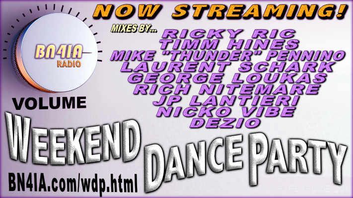 WkndDanceParty's tweet photo. #NowStreamingโ#WDP304 #Dance #DJs #MixShows
@RickyRicMix
@MikePennino
@DJTimmHines
@lsselection @laurentschark
@GeorgeLoukas f. #Snoman
@DezioOfficial
@JPLantieri
@Nicko_Vibe
#DJNitemare
๐ https://t.co/uVy7AxiIFX https://t.co/nDBJTshMIa
