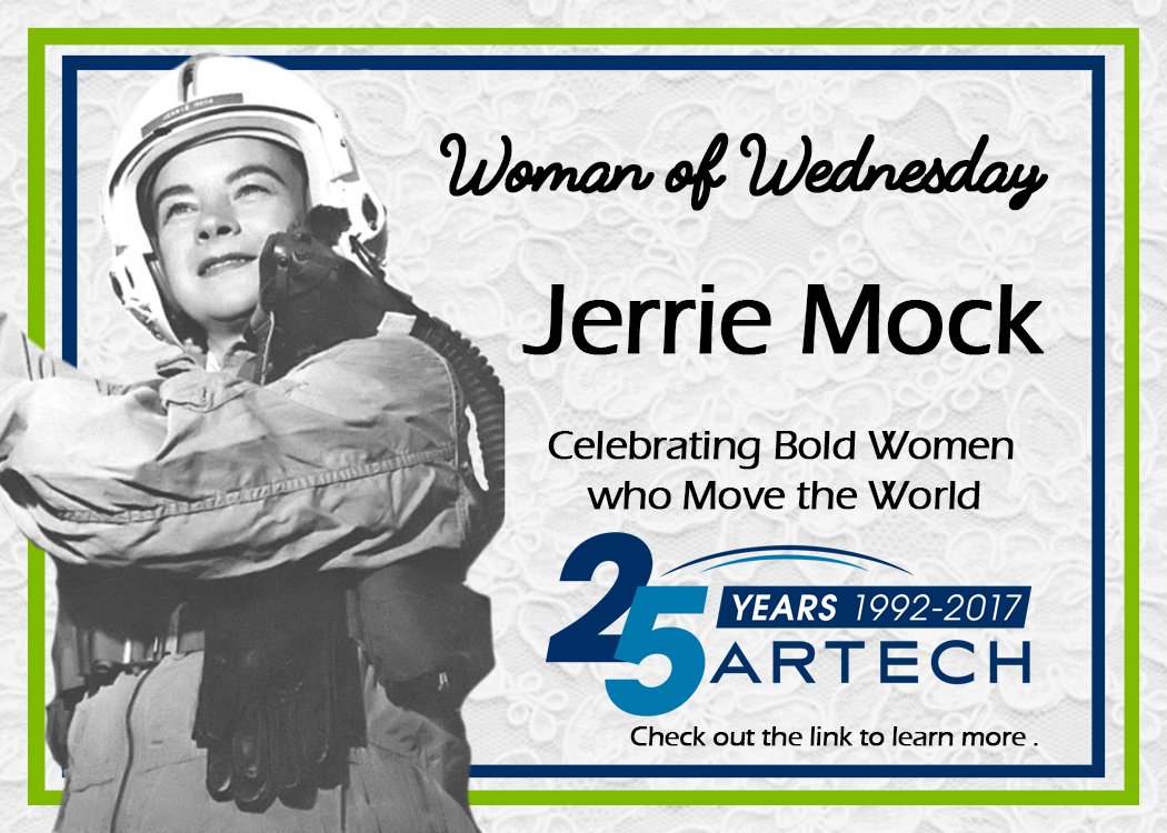 Artech_LLC's tweet photo. #WomanofWednesday Jerrie Mock was the first woman to fly solo around the world. https://t.co/G5TQOT6ORn