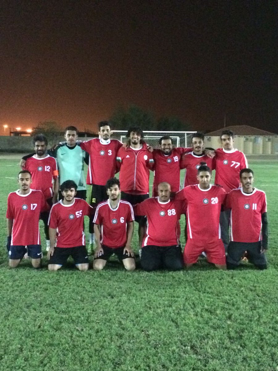 Thadig_College's tweet photo. فريق الكلية لكرة القدم يتعادل في مباراة ودية 
انتهت بالتعادل بنادي المحمل https://t.co/TwN1lNQgmI