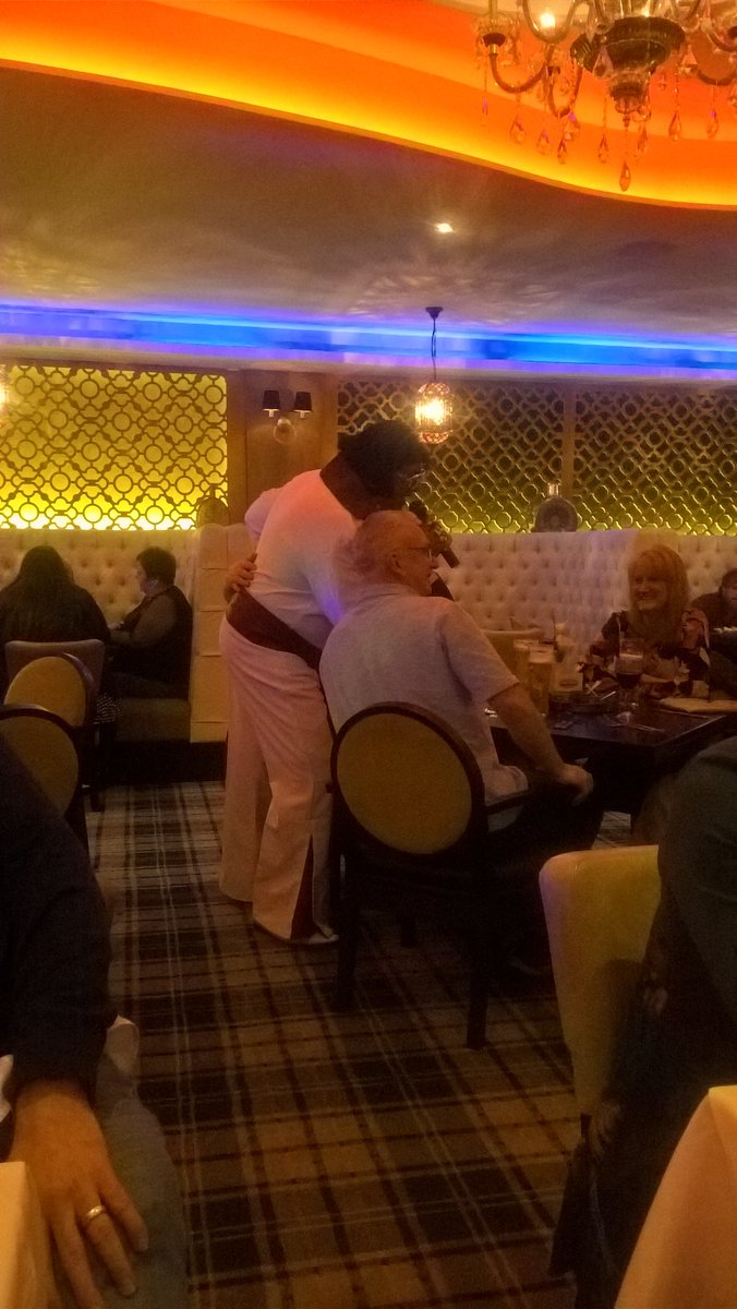 The King is in the building!@BlueTiffin @mahdloyz