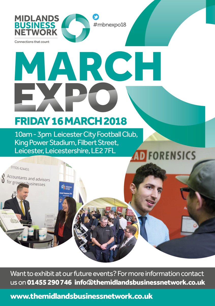 TheMBNetwork's tweet photo. Join us this Friday for one of the biggest B2B expo's in the Midlands. There's still time to register your FREE visitor place! https://t.co/CAxhIHsExG #MidlandsHour #MBNEXPO18 https://t.co/jq6YhcB1rs