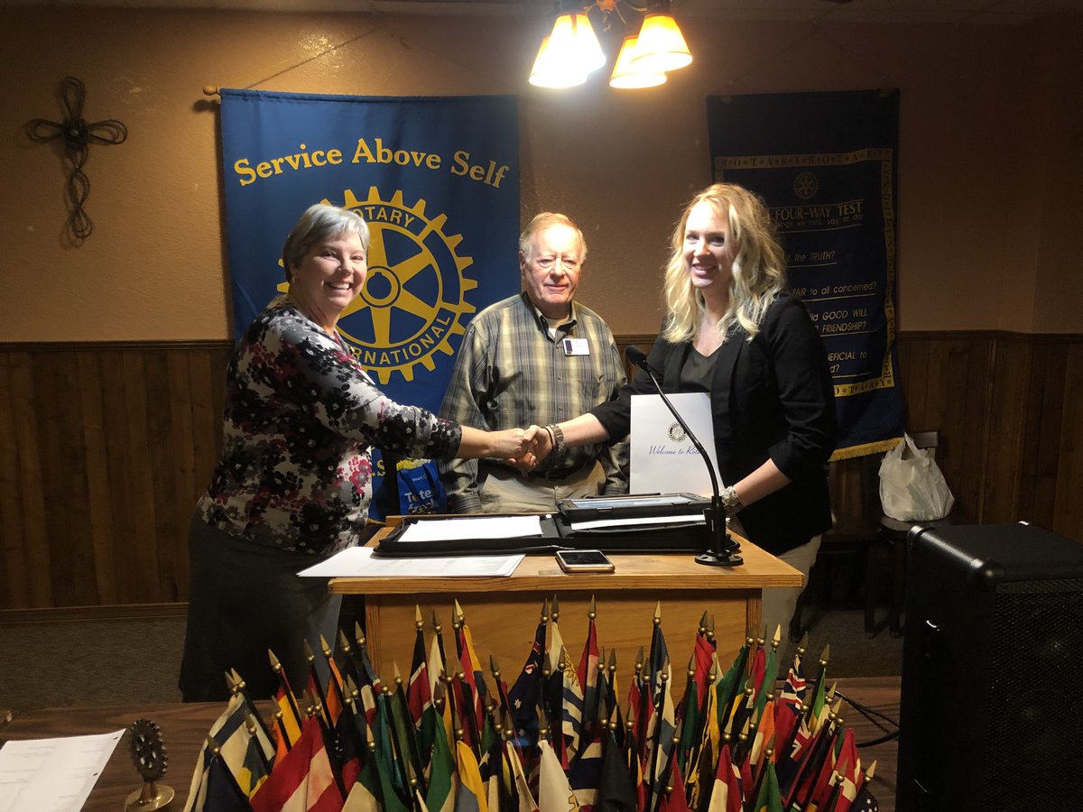 CrestviewRotary's tweet image. So glad to have Tiffany Woodham join our Crestview Rotary family today! #ServiceAboveSelf #Rotary #4WayTest