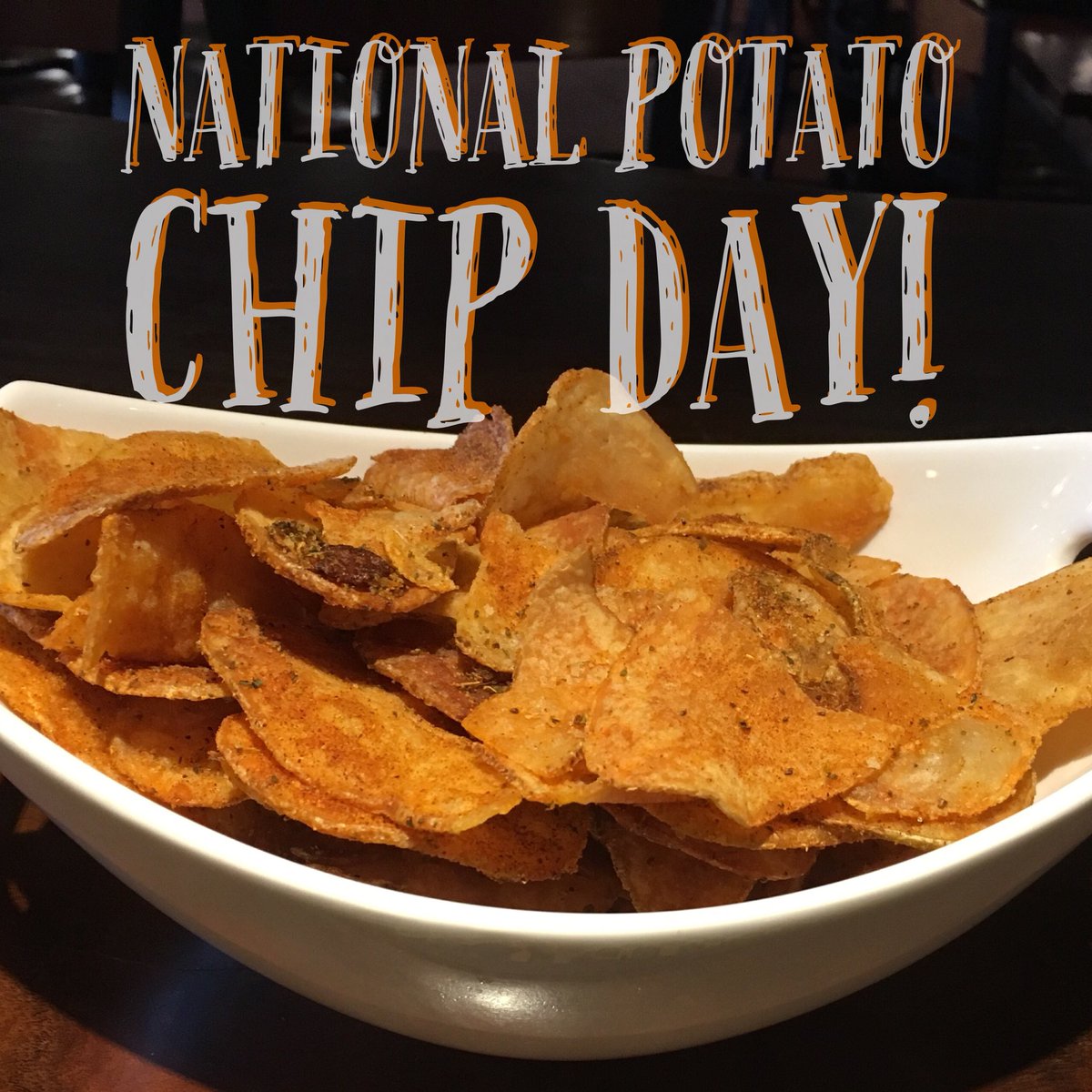 GUBulldogTavern's tweet photo. Celebrate National Potato Chip Day with us! Old Bay Chips and Ranch Chips are available for a limited time at Bulldog Tavern! https://t.co/dElhrDRKJg