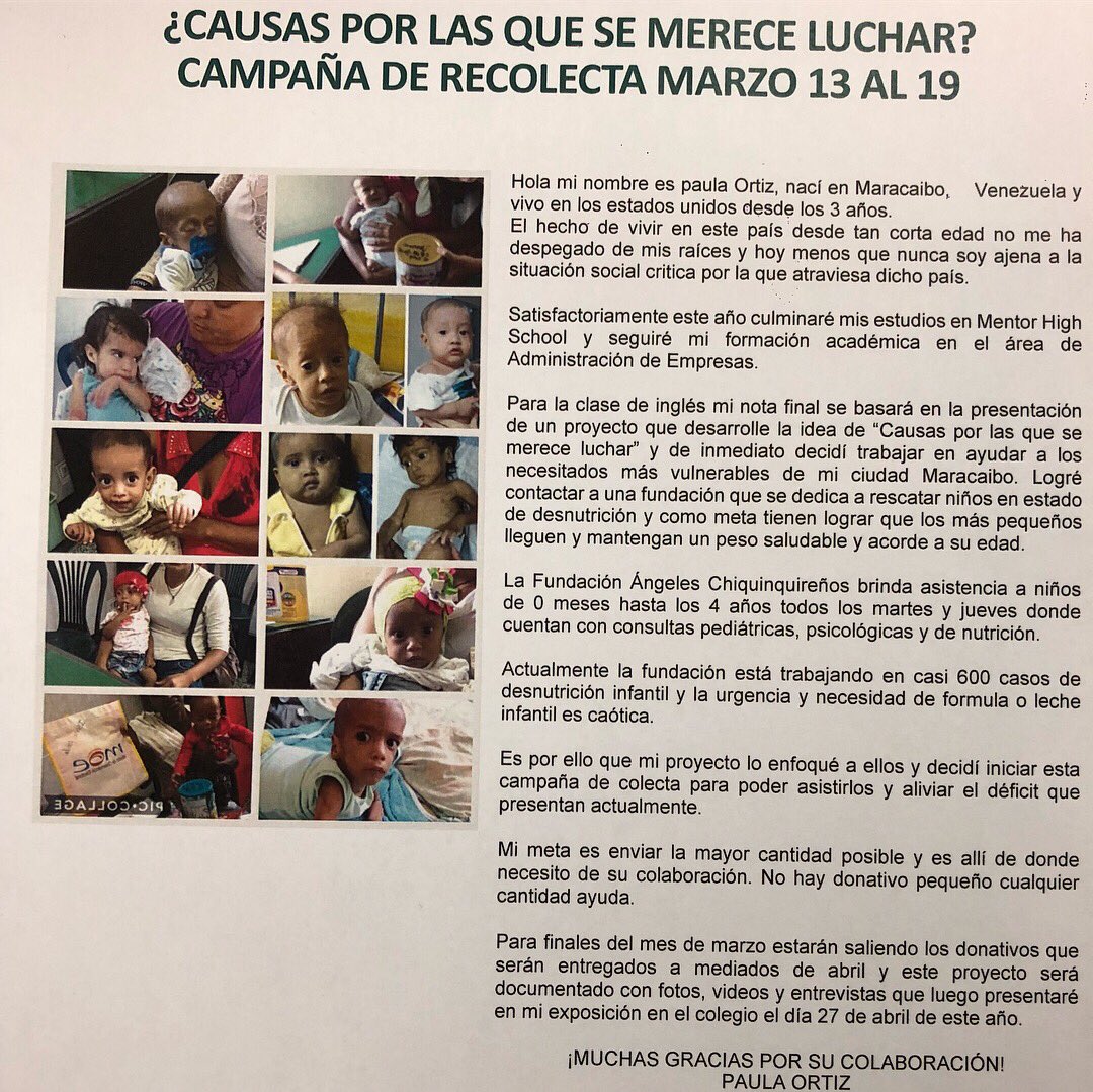 jennifersdo's tweet photo. Helping a good cause! Ayudando a una buena causa! Thanks @barrocogrill @paulaa_ortizz #SOSVenezuela #venezuela #cleveland # https://t.co/UMYFw2y8Gf