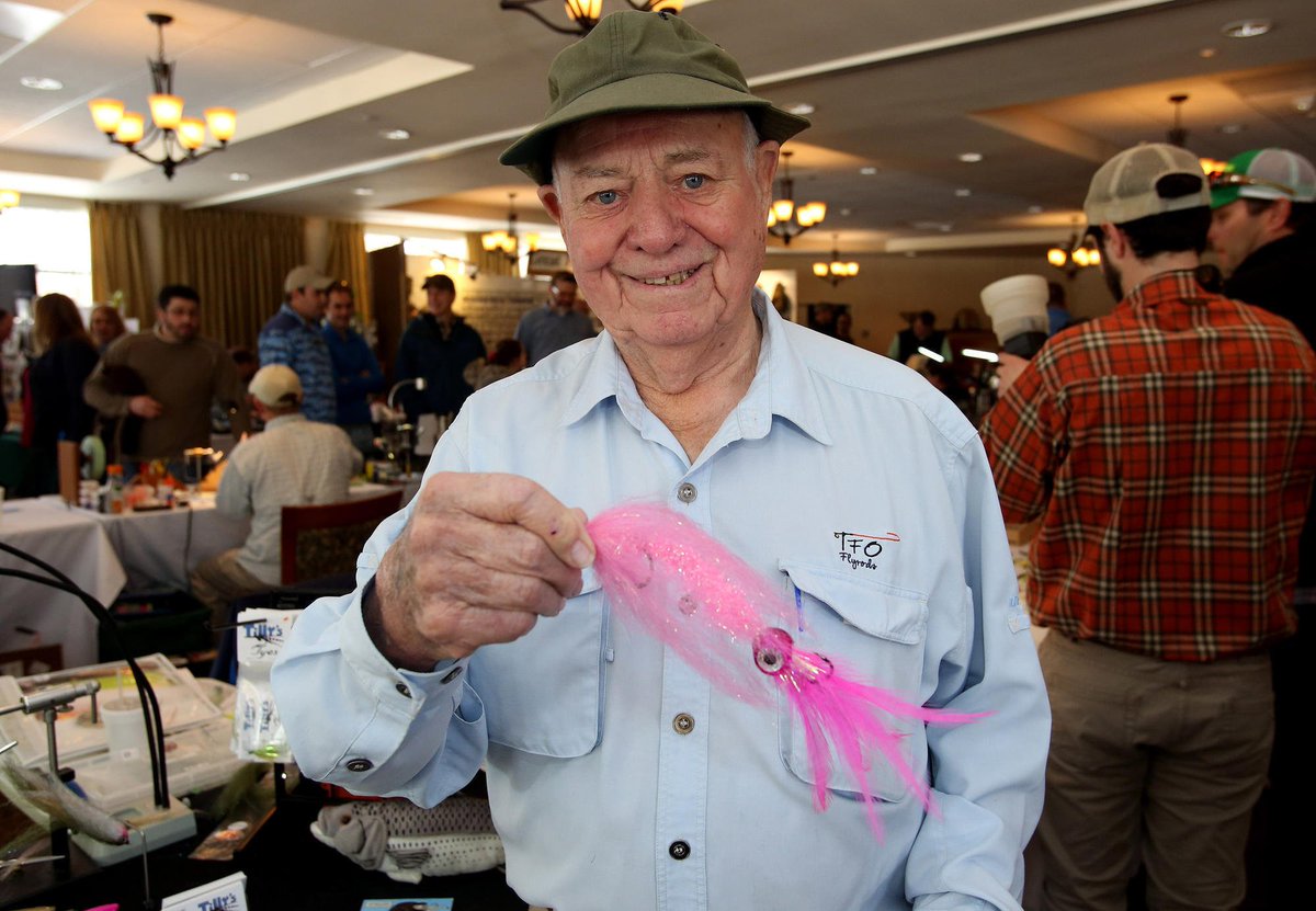 BaltSunSports's tweet photo. Marylander Lefty Kreh, a Hall of Famer and world-renowned ambassador of fishing, dead at 93 https://t.co/4Ksju2H4XJ https://t.co/gG2KlcATvV