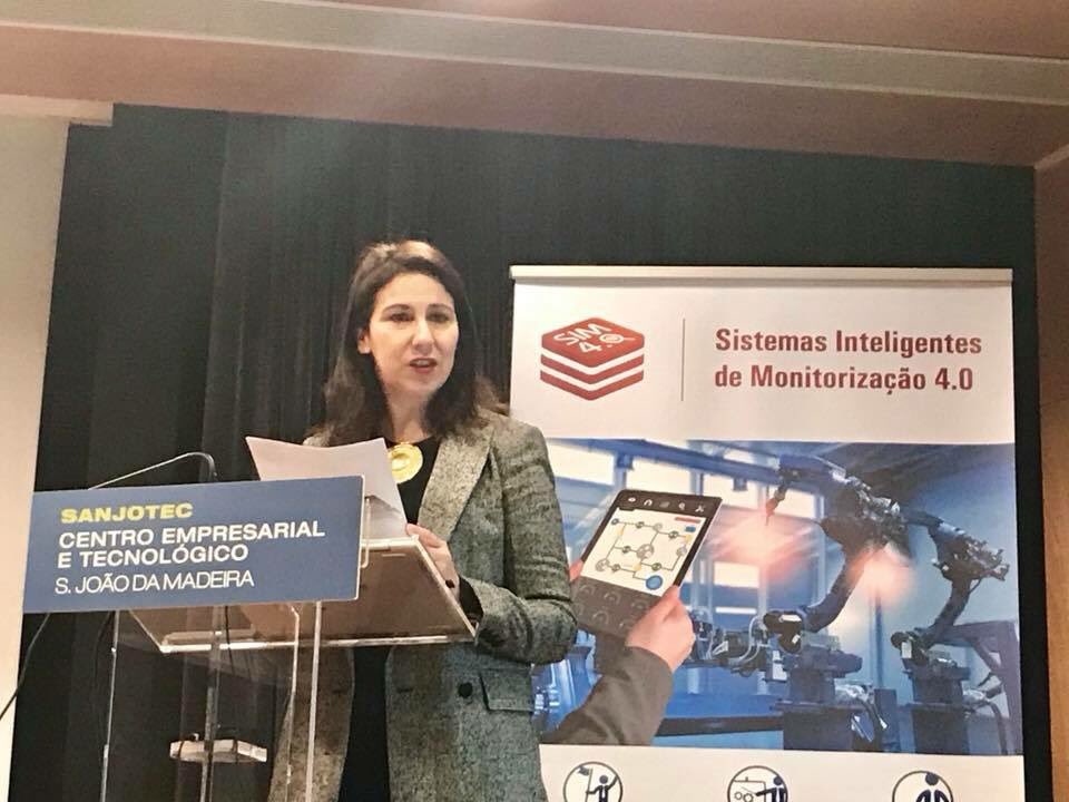 Promovendo a Indústria 4.0, programa bandeira do Governo para a Indústria. 
Estive presente no evento na SANJOTEC sobre o projeto liderado pelo ISQ, no âmbito dos Sistemas Inteligentes de Monitorização para a Indústria 4.0.
#industria40 #industriadofuturo