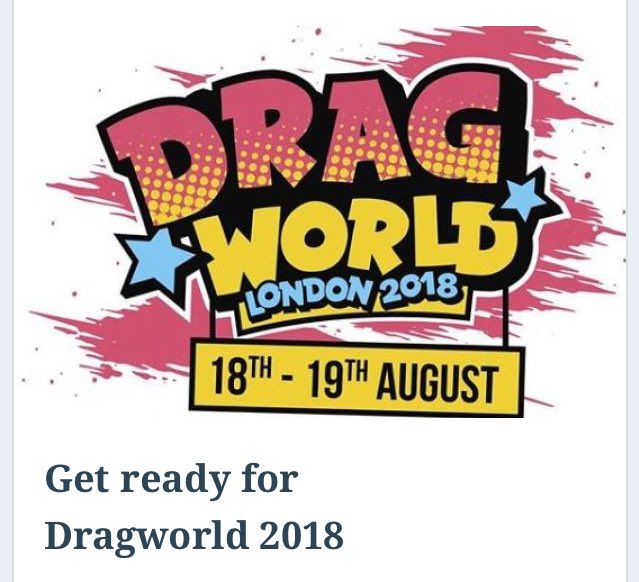 ther3alsparkles's tweet photo. @DragWorldUK is still some months away, so our team #DragadventuresBlog have prepared a handy guide for all you dragworld lovers out there - check out our interview with the super nice @NathanStoneUK, the mastermind behind our fave WE of this August!
https://t.co/a4drDyGVyu https://t.co/NqKIcVMkTD