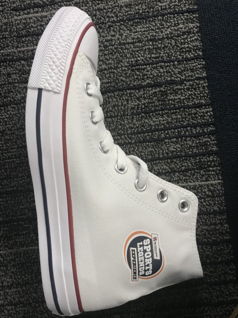 JulieRBooth's tweet photo. So excited for @RileyChildrens Sports Legend Experience (SLE) grand opening THIS saturday @TCMIndy! Have my SLE Chuck Taylors ready for the Gala Friday. Pic from final stages of construction 2 weeks ago. Are you ready for sports fun at best children’s museum in the world? #atTCM https://t.co/kx2xtUQxZy