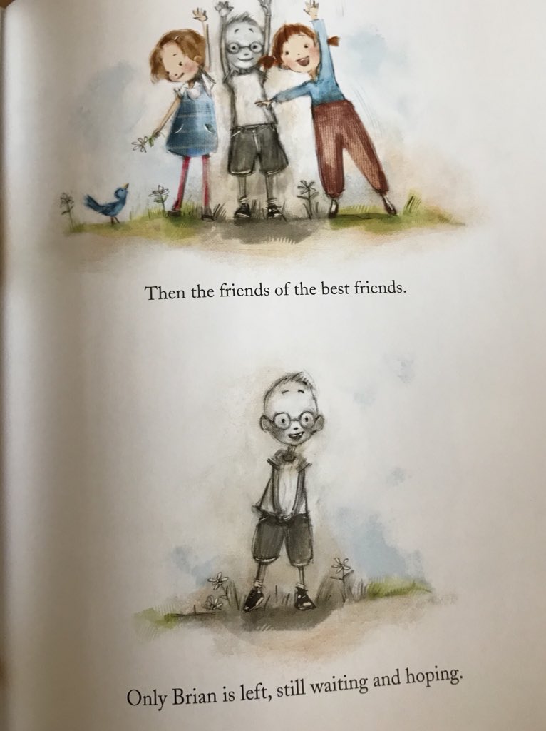 BWaltonARCA's tweet photo. Today we read The Invisible Boy by @TrudyLudwig. This picture in particular tore at my heartstrings. Students used oil pastel and watercolor resist to represent their takeaways. Many of us could relate to feeling invisible sometimes. https://t.co/R8DEsebVHe